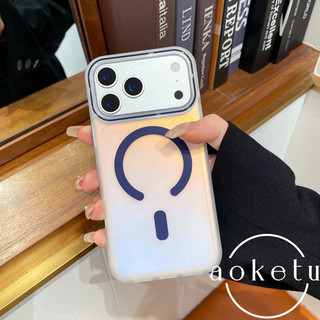 Thích hợp cho vỏ điện thoại Apple 17 Promax vòng hút từ tính laser cực quang đổi màu iPhone 16 cứng 16 / 15 / 14 / 13 bao gồm tất cả vỏ bảo vệ chống rơi