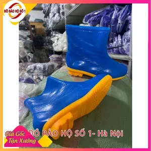 Ủng Ngắn đi mưa , Ủng NGẮN LÀM VƯỜN size 36-41 TRƯỜNG THỊNH đế vàng, ủng ngắn đi mưa, ủng lao động
