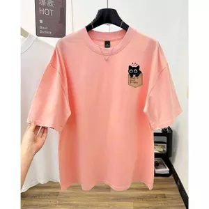 Áo phông unisex tay lỡ cotton su chữ POCKET, free size thời trang, thoải mái - quanao94