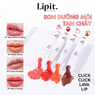 Son Dưỡng Môi Tan Chảy  Click Click Lava LIP IT Dưỡng Ẩm Căng Mọng 1.9g