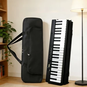 Túi Đàn Piano Gấp 88 Phím 61 Phím Điện Tử Piano Gấp Túi Đàn Piano Ba Lô Túi Bảo Quản Có Cotton Dày Túi Đàn Piano Vải Oxford