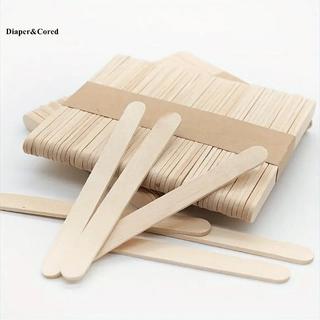 DIAPER & CORED 100 que kem bằng gỗ tự nhiên 93mm dùng làm bánh & thủ công YTH