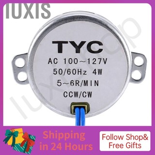 Động Cơ Đồng Bộ Hóa Cỡ Lớn Ac 100-127v 4w 50 / 60hz 0.8-18r Min Ccw Cw