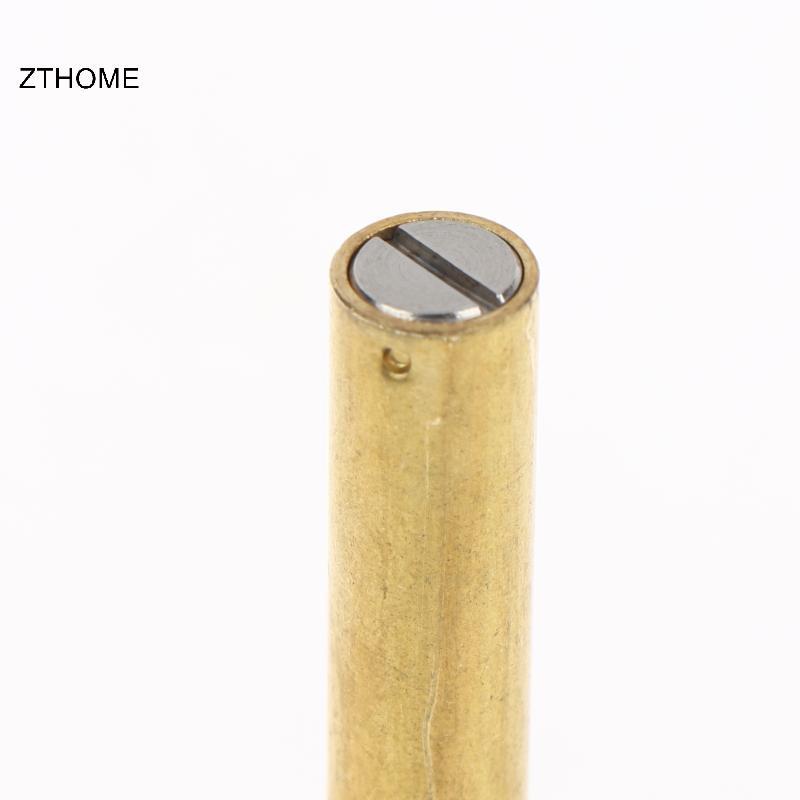 Máy đo nhiệt độ nước ZTHOME Nhiệt kế lưỡng kim 120C Vỏ đồng để kiểm tra công nghiệp Kỹ thuật HOT