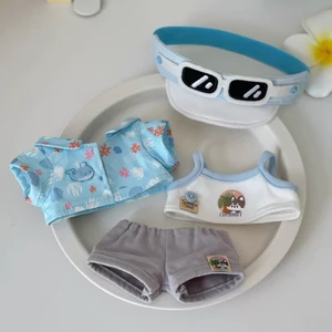 Quần Áo Cho Bé 20cm Dừa Đảo Bất Tử Búp Bê Cotton Quần Áo Dễ Thương Thay Thế Phù Hợp Với Búp Bê Trang Phục Búp Bê Không Có Thuộc Tính