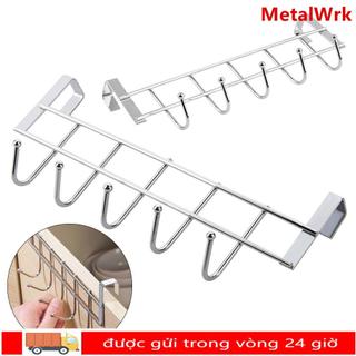 METALWRK 5 Móc Giá Treo Áo Bằng Thép Không Gỉ Tiện Lợi Móc Treo Khăn Giá Treo