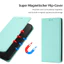 Ốp Điện Thoại Da Cho VIVO X300 X200 FE Ultra X100 X100S Pro X200S Khe Cắm Thẻ Ví PU Lychee Hạt Từ Flip Case Phong Cách 008