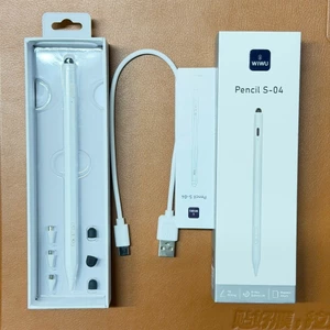 Bút Cảm Ứng WIWU Pencil S-04 Cho iPad, Samsung, Máy Tính Bảng Android - Viết Vẽ Mượt, Hít Nam Châm
