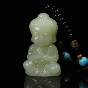 Mặt dây chuyền Sapphire Baby Bergamot, phong cách dân tộc cổ điển thanh lịch
