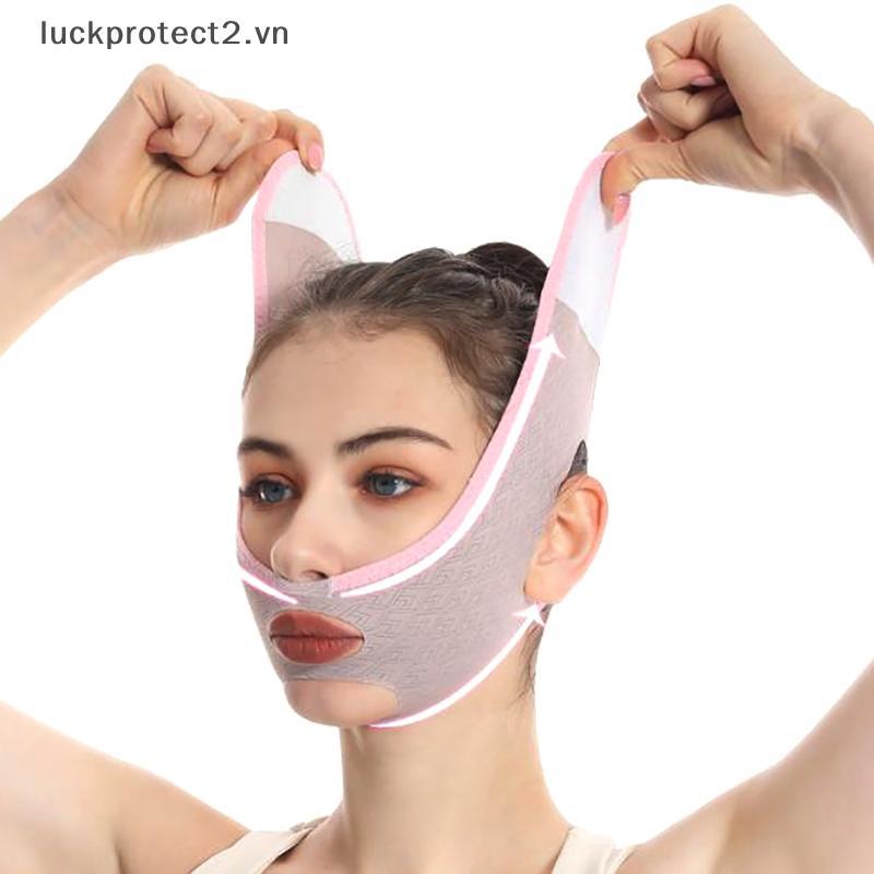 luckpro Dây đeo nâng cơ mặt V-Shaper giảm béo, nâng cằm, giảm nhăn, dụng cụ chăm sóc da