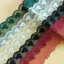 Viền ren SMILE, Màu sắc đa dạng Vải ren rộng 4,5cm, Hoa hồng đầy màu sắc Chất liệu Polyester May trên ruy băng Thiết kế dây chuyền xương đòn Hoa ren trang trí Đồ may vá