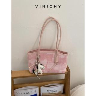 (Deal mở bán tặng quà QU3) Túi xách nữ đeo vai VINICHY, tote dung tích lớn size 30cm HA869