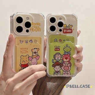 Dành Cho IPhone 17 16 15 14 13 12 11 Pro Max X XR XS Max 7 8 Plus Hộp đựng thẻ đôi Vinyl Bear Story