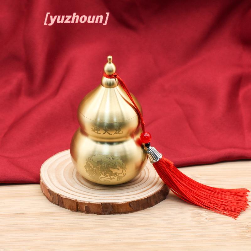 [yuzhoun] Phong Thủy Đồng Trung Quốc Wu Lou Bầu Kho Báu Tượng Trang Trí Nhà Cửa Bàn Kệ Sách Đồ Trang Trí Bảo Vệ Tài Sản