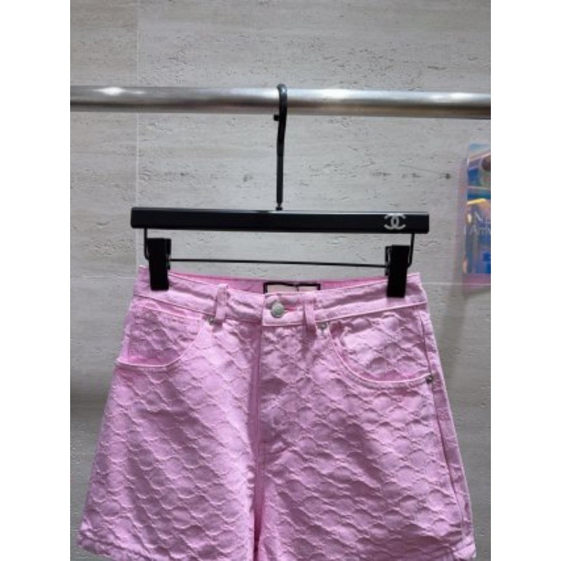 Quần short Jacquard lưng cao mới dành cho nữ