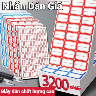 Combo 50 Tờ Nhãn Dán Ghi Tên Tự Dính – Sticker Ghi Chú Nhiều Kích Thước, Đánh Dấu Đồ Dùng Học Sinh