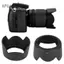apill HB-34 Lens Hood Camera Tấm Che Nắng Chống Mưa Thay Thế 52mm cho DX 55-200mm F/4-5.6G 85mm F/3.5G