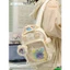Dễ Thương Dopamine Màu Sắc Tương Phản Nhỏ Schoolbag Bé Gái Hai Chiều Trong Suốt Đau Túi Mini Ba Lô Di Động Phù Hợp Với Tất Cả Các Trận Đấu Túi Cho Bé