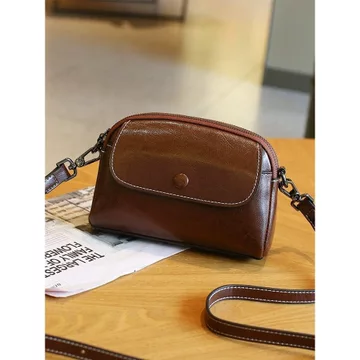 Women's Elegant Genuine Leather Phone Bag – Mini