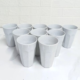 Combo 10 Ly Nhựa melamine size lớn 500ml (8.7cm x13cm) nhiều màu ly nhựa cứng, nhựa phip cao cấp - Phương Trang