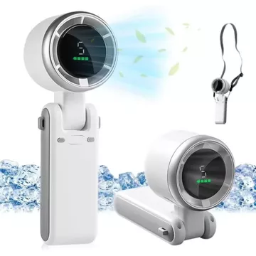 Quạt cầm tay N607 có tăng áp turbo tốc độ cao, sạc USB, tiện lợi mang theo, quạt nhỏ gấp gọn myphamhn
