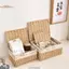 TRTR Giỏ đựng đồ đa năng Giả mây Máy tính để bàn Đồ lặt vặt Sắp xếp Mỹ phẩm Sna Giỏ Trang trí nhà VN
