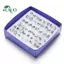 Springevenstar - 24 Cặp Bông Tai Thời Trang Bạc Mạ Nhựa