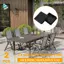 Mũ nhựa vuông 80mm x 80mm Ống chèn ống cuối cắm 2 miếng