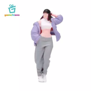 Gamchiano 1: 64 Cô Gái Hình Thu Nhỏ Xe Lửa Nhỏ Mô Hình Kiến Trúc Mô Hình Mini