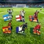 SQ11 Lionel Messi Cristiano Ronaldo Trâm cài Huy hiệu cầu thủ bóng đá Bộ sưu tập quạt Lưu niệm