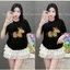 Áo phông basic tay lỡ thời trang, unisex hình lừa -chang3158