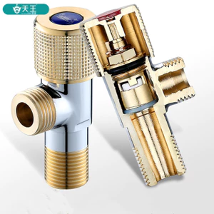 Van Tam Giác Đỏ Nước Nóng Lạnh Dày Chống Cháy Nổ Van Góc Một Trong Hai Ra Ba Chiều Nước Nóng Van Công Tắc 1ALM