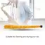 toyuvn Mingzhe Sax Cleaning Pad Saver Cleaner Bàn chải linh hoạt Bảo trì Công cụ chăm sóc cho Tenor Saxophone Vàng