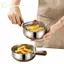 Ge 1 Cái Nồi Dầu Inox Bằng Gỗ Mini Súp Sữa Nồi Thiên Nhỏ Nồi Nấu Ăn Phụ Kiện Nhà Bếp n