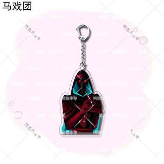 The Freak Circus Anime KeyChain TickerTaker Doctor Men Key Chain for Women Cartoon Cosplay Figure