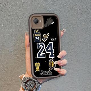 Ốp Lưng Cho Realme C30 C30S Hoạt Hình Silicon Điện Thoại Thông Minh Mềm TPU NO.0 24 Bóng Rổ Cậu Bé Kobe Thiên Thần Mắt Chống Sốc Ốp Lưng