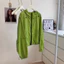 Áo khoác nữ bằng nylon chống nắng, khô nhanh, có mũ trùm đầu và dây rút