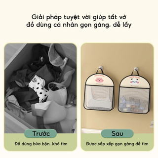 SET 3 Túi lưới treo đồ lót tất vớ đa năng Giỏ đựng đồ treo trường để đồ dùng cá nhân tiện lợi