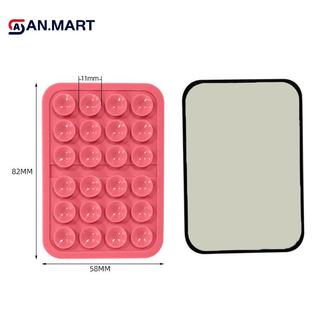 AN.MART Silicone Hút Ốp Điện Thoại Gắn - Giá Đỡ Mạnh Mẽ Hai Mặt Cho Android Cho Gương Ô Tô Phòng Tắm Nhà Bếp VN