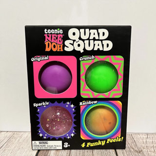 Needoh FUZZ BALL The Velvet Squeeze Nee Doh Squish Ball RANDOM COLOR