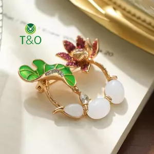 Trâm cài hoa sen phong cách Trung Quốc - phụ kiện thời trang dành cho nữ