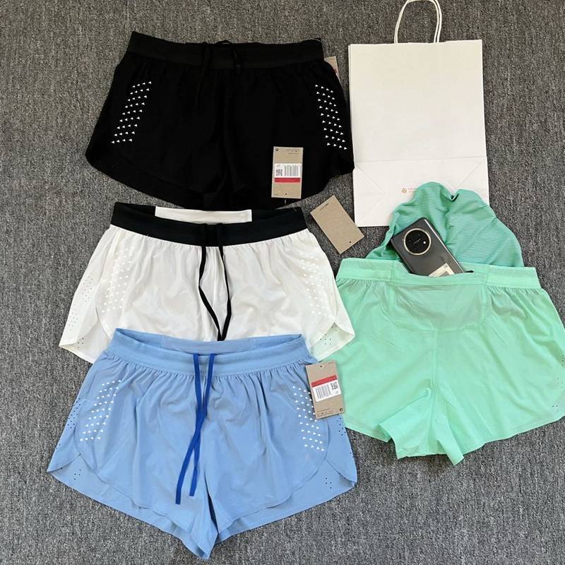 [Customized] Sports Exercise Shorts Adhesive Quick-Drying Shorts Triangle Lining Men's and Women's Breathable Marathon Training Waist Pack NdNe