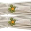 Exhila Quản Lý Màn 2 Tua Rua Hoa Thắt Lưng Cửa Sổ Drap Holdbacks Nâng Cấp Nhà