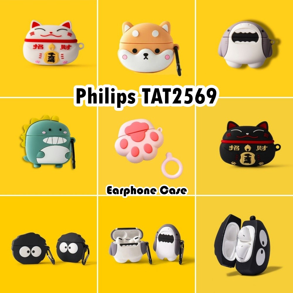 [Ngôi sao tương lai] Dành cho ốp lưng Philips TAT2695 Vỏ tai nghe silicon mềm hoạt hình dễ thương Vỏ bọc NO.1