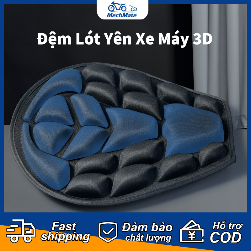 【MechMate】Đệm Lót Ghế 3D/Bơm Hơi - Tăng Độ Êm & Thoáng Khí, Hỗ Trợ Giảm ...