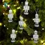 6x Treo Đồ Trang Trí Giáng Sinh Nutcracker Đồ Trang Trí Bộ Bàn Gỗ Nutcracker Nhân Vật Cho Lễ Hội Giáng Sinh Cây Tủ Ngày Lễ