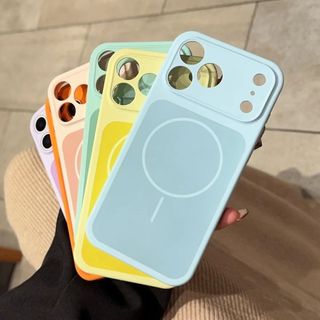Kẹo hai màu silicon lỏng sang trọng, thích hợp cho vỏ mềm sạc không dây iPhone 17, 16, 15 Pro Max