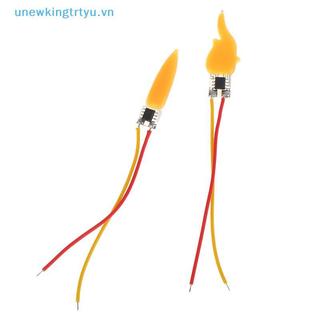 Unewtyu 2 / 5 / 10 Bóng Đèn Ngọn Lửa 2200K Diode Ngọn Lửa LED Dây Tóc 3V LED Hiệu Ứng Ngọn Lửa Bóng Đèn Cho Năm Mới Trang Trí Tiệc Giáng Sinh VN