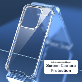 Dành Cho Redmi Note 14 4G Ốp điện thoại Pha Lê Trong Suốt Cứng Chống Sốc 4-Corner Vỏ Mỏng Chống Sốc