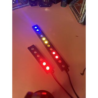 Thanh đèn led 10cm và 30cm nháy nhiều màu Tự chuyển chế độ cho xe